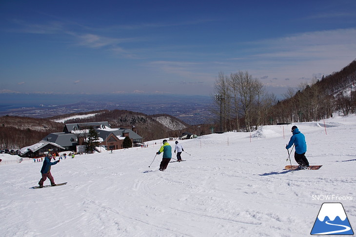 サッポロテイネ モノスキーで春雪遊び・尾形信とゆかいな仲間たち♪